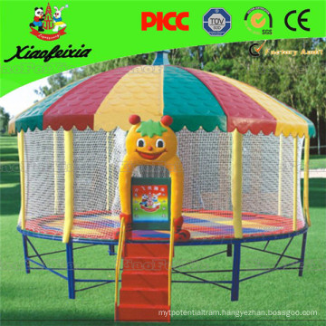 Outdoor Full Cover Kids Gymnastics Trampoline